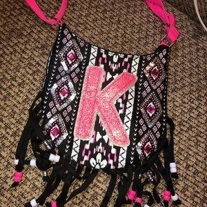 Justice “K” initial purse